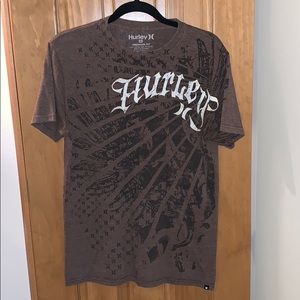 Hurley brown shirt